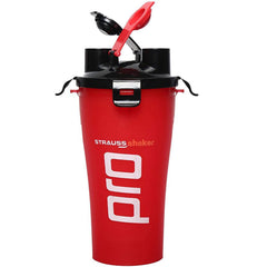 STRAUSS Dual Shaker Pro 700ml (Red)