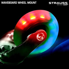 Strauss Waveboard Wheel Caster (Wheel Mount) 1 Pc