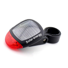 Strauss Bicycle Solar Tail Light | Waterproof, Rechargeable | Fast Charging & No Battery Needed | 3 Light Modes (Slow, Quick and Steady)