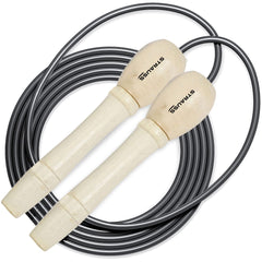 Strauss Wooden Skipping Rope, (Grey)