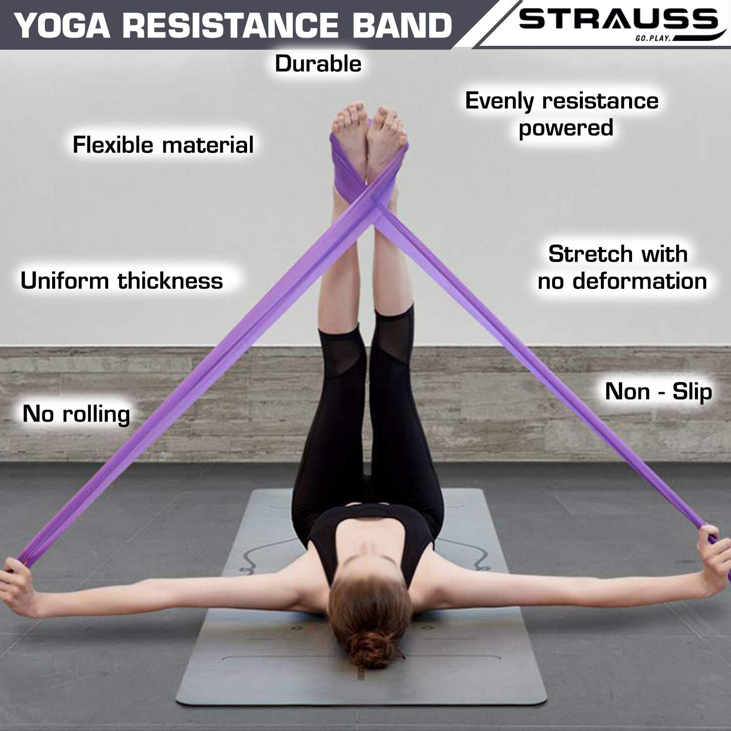 Strauss Yoga Resistance Band