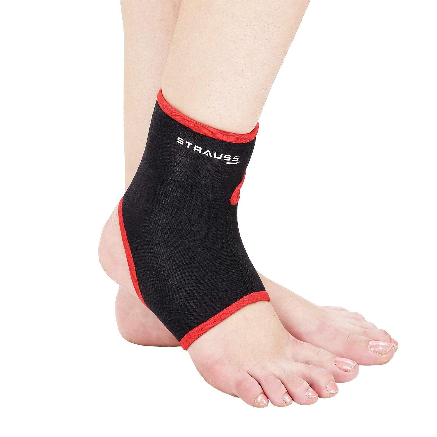 Strauss Ankle Support, Large for Ankle Injury Pain Relief Ankle Brace for Women and Men, Ankle Brace (Large)