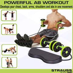 Strauss Ab Exerciser with 6 Levels Resistance