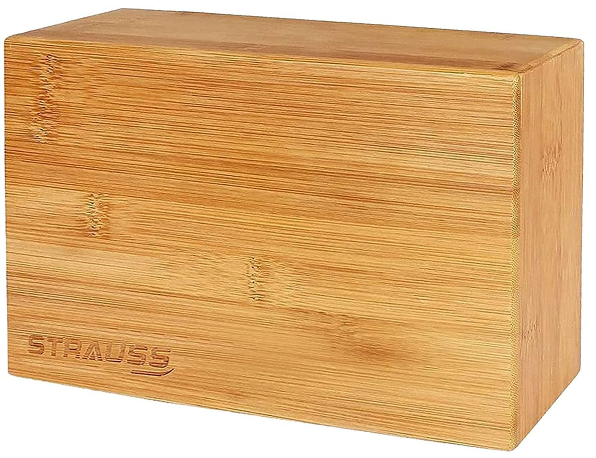 Strauss Wooden Yoga Block