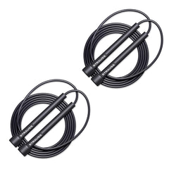 Speed Skipping/Jumping Rope| Ideal for Men, Women, Boys & Girls (Pack of 2)