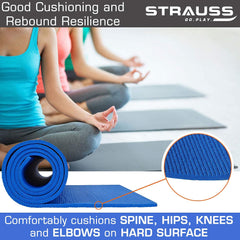 Strauss Yoga Mat, 8 mm (Green)