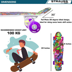 Strauss Cruiser PW Skateboard