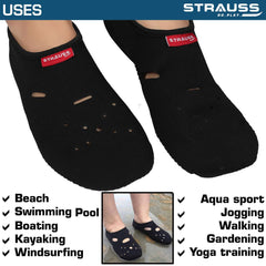 Strauss Yoga Shoes, Medium (Black)