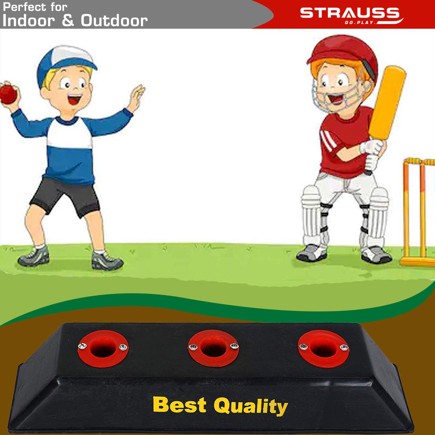 Strauss PVC Cricket Stumps Stand