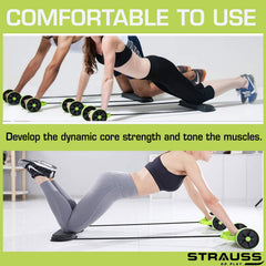 Strauss Ab Exerciser with 6 Levels Resistance