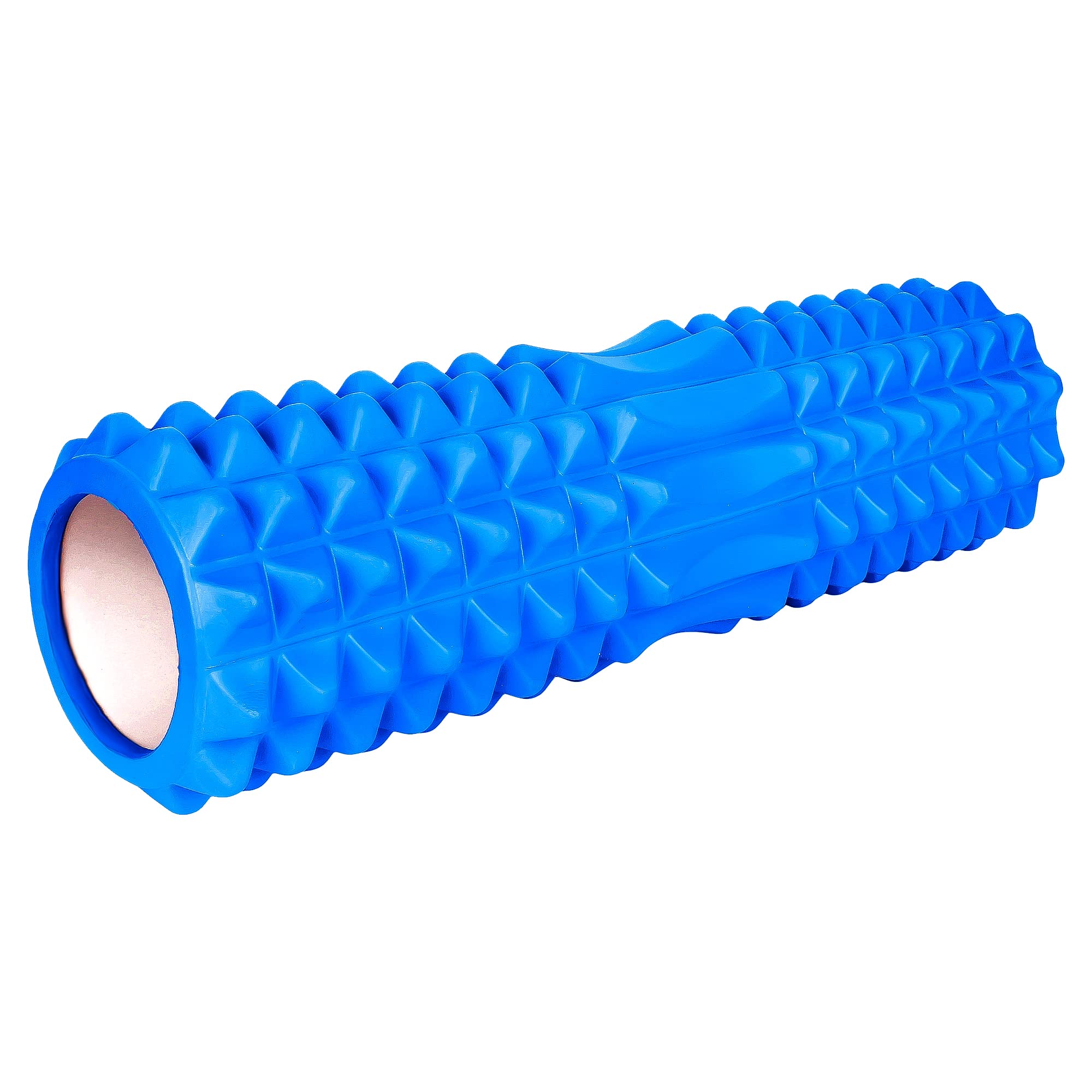 Strauss Grid Foam Roller, 33 cm, (Blue)