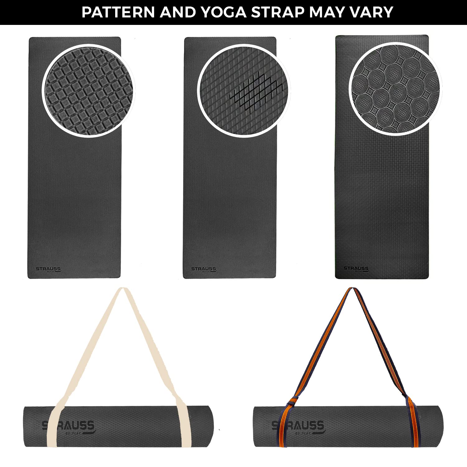 Efit Yoga Mats 6 mm TPE Material - Efit