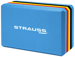 Strauss Yoga Block, (Blue)
