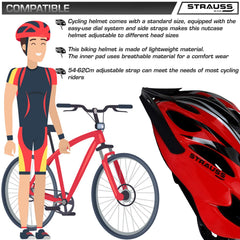 Adjustable Cycling Helmet |Lightweight Bicycle Helmet for Boy & Girl (Pack of 2)