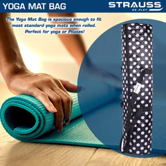 STRAUSS Yoga Mat Bag (Full Zip), Black