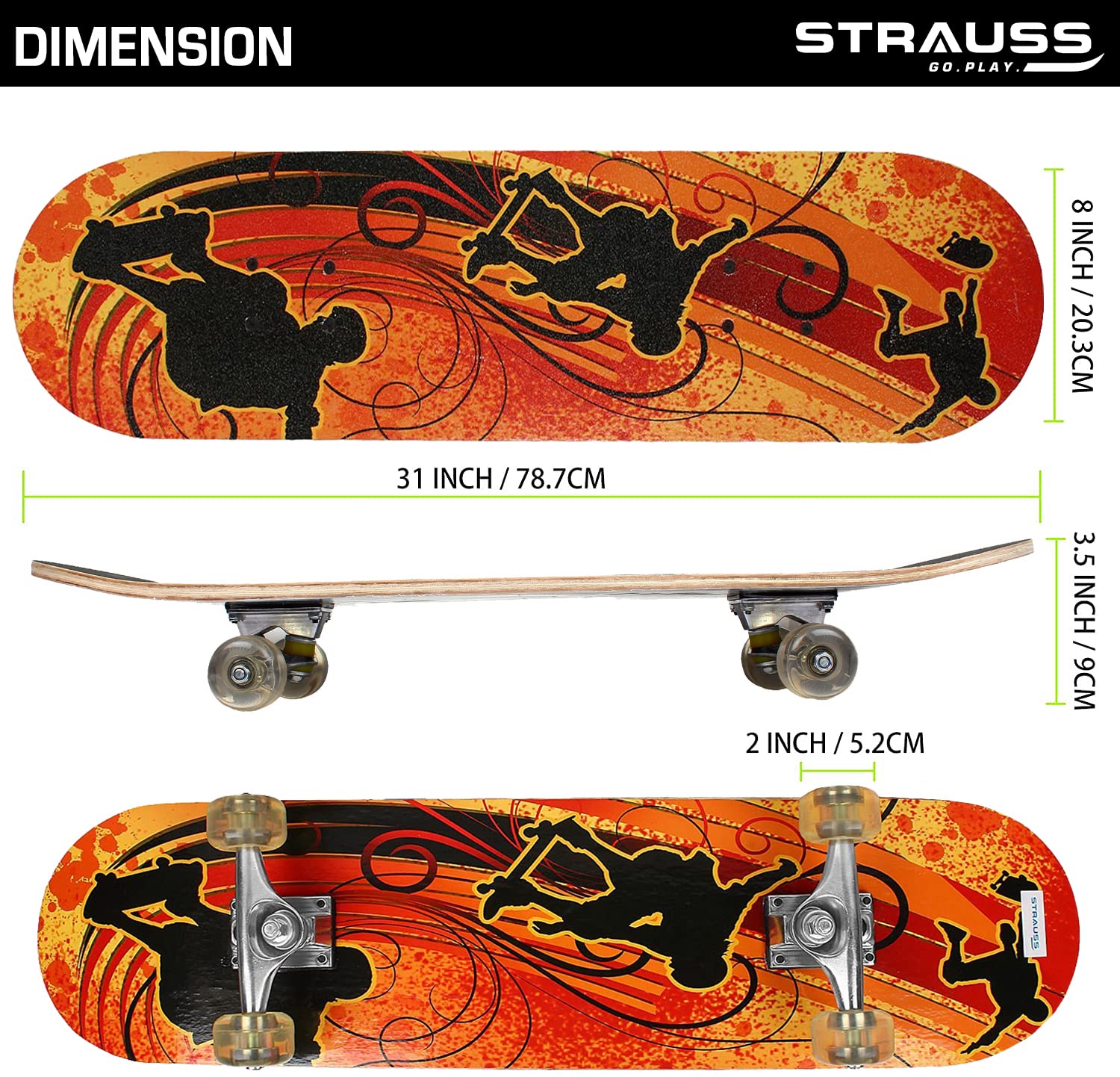Strauss Bronx YB Skateboard