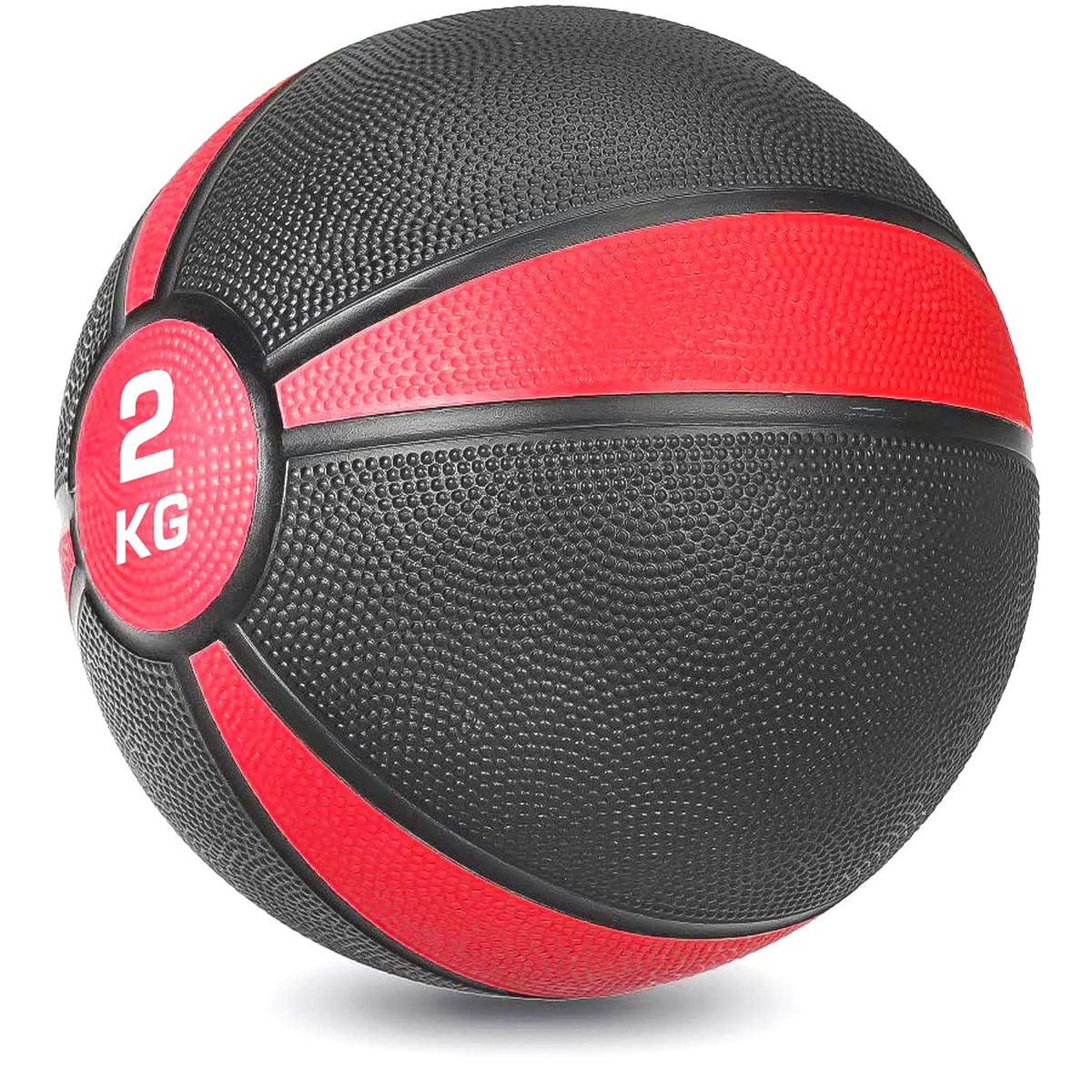 STRAUSS Medicine, Weight Training Ball, 2 Kg, (Red)